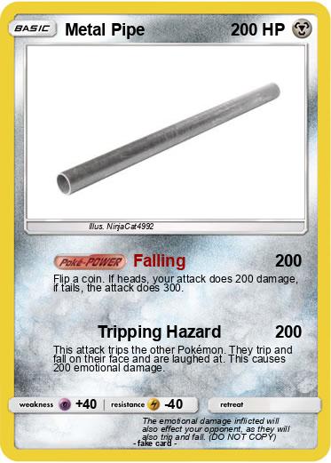 Pokemon Metal Pipe