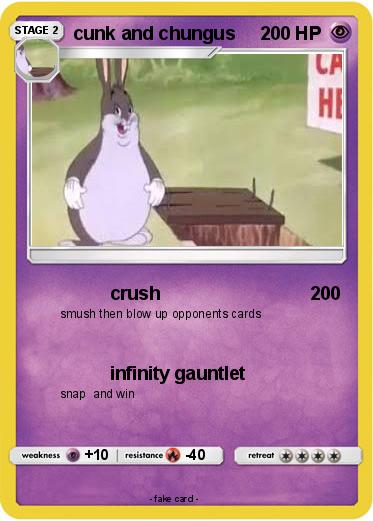 Pokemon cunk and chungus