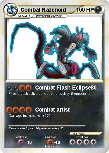 Pokemon Combat Razenoid