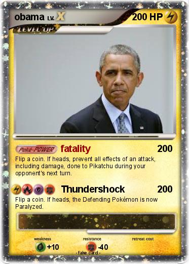 Pokemon obama