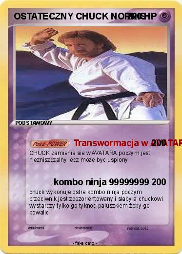Pokemon OSTATECZNY CHUCK NORRIS