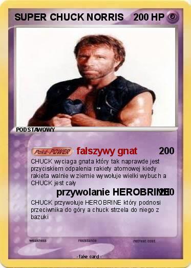 Pokemon SUPER CHUCK NORRIS
