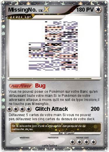 Pokemon MissingNo.