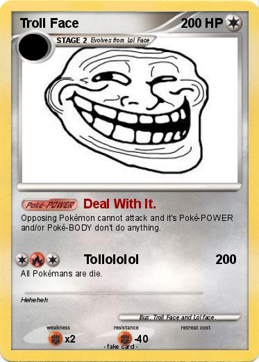 Pokemon Troll Face