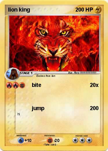 Pokemon lion king
