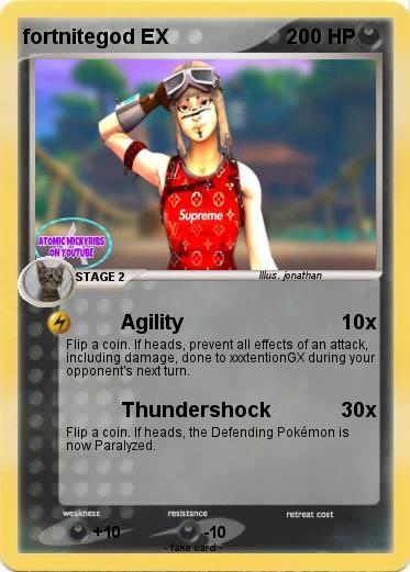 Pokemon fortnitegod EX