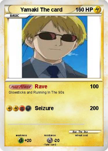 Pokemon Yamaki The card