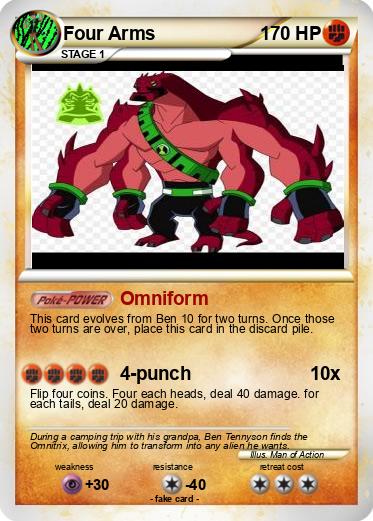 Pokemon Four Arms