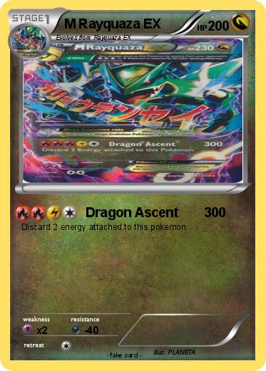 Pokemon M Rayquaza EX