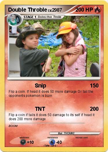Pokemon Double Throble