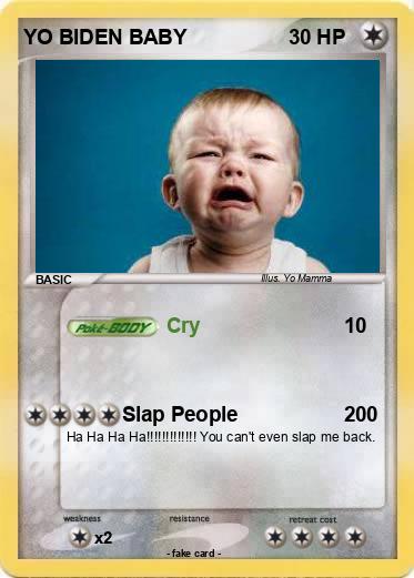 Pokemon YO BIDEN BABY