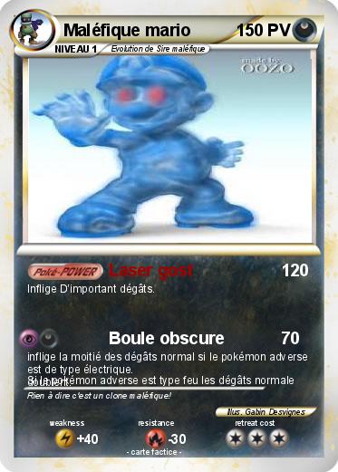 Pokemon Maléfique mario