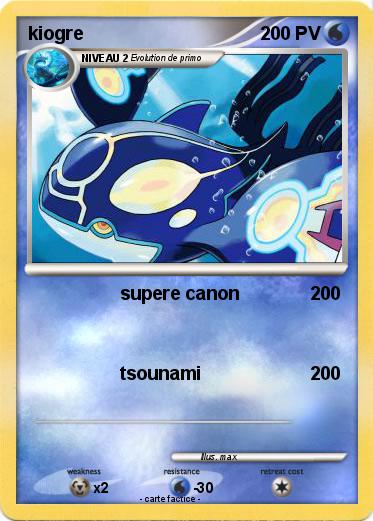 Pokemon kiogre