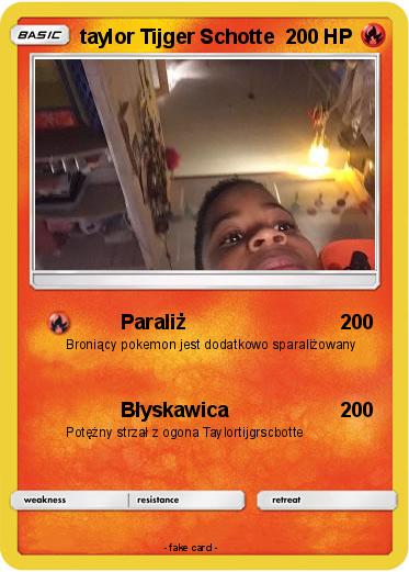 Pokemon taylor Tijger Schotte