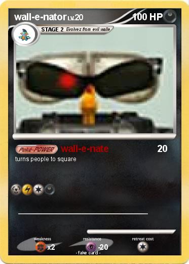 Pokemon wall-e-nator
