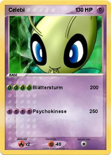 Pokemon Celebi                                 1