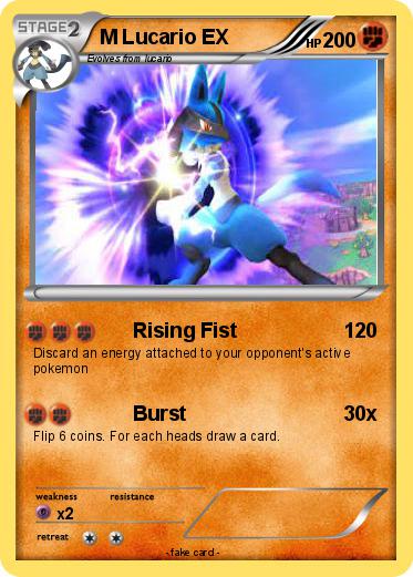 Pokemon M Lucario EX