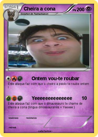 Pokemon Cheira a cona