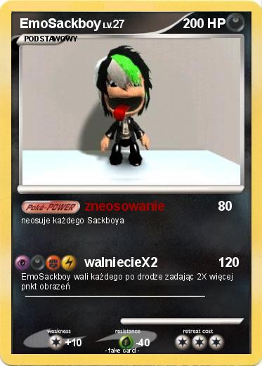 Pokemon EmoSackboy