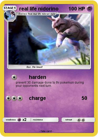 Pokemon real life nidorino