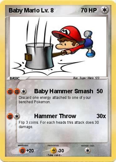 Pokemon Baby Mario Lv. 8