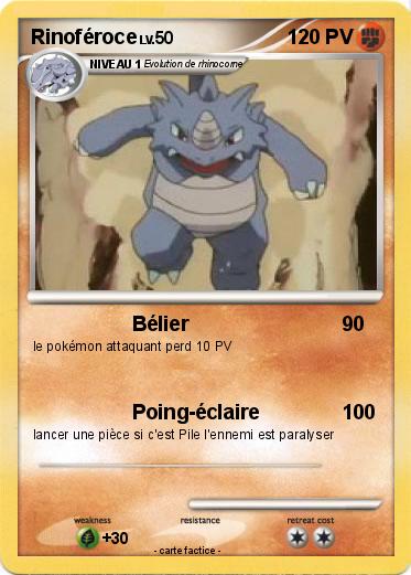 Pokemon Rinoféroce