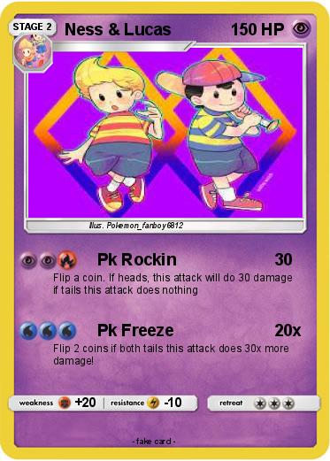 Pokemon Ness & Lucas