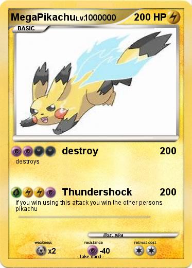 Pokemon MegaPikachu