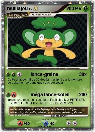 Pokemon feuillajou