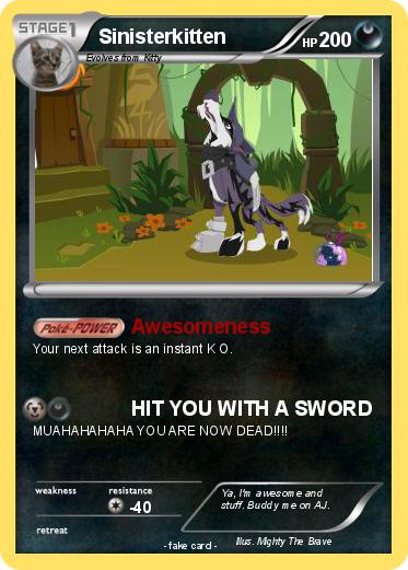Pokemon Sinisterkitten