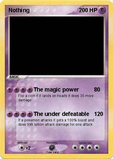 Pokemon Nothing