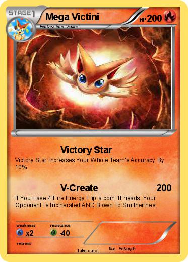 Pokemon Mega Victini