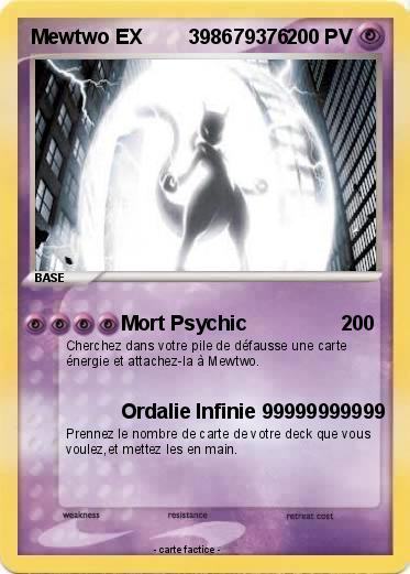 Pokemon Mewtwo EX        398679376