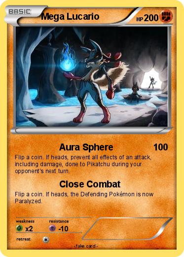 Pokemon Mega Lucario