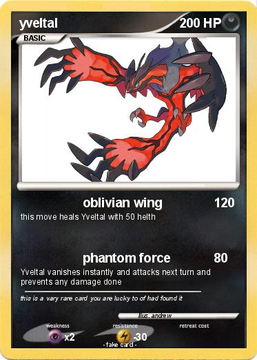 Pokemon yveltal