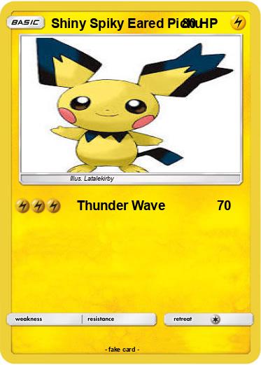 Pokemon Shiny Spiky Eared Pichu