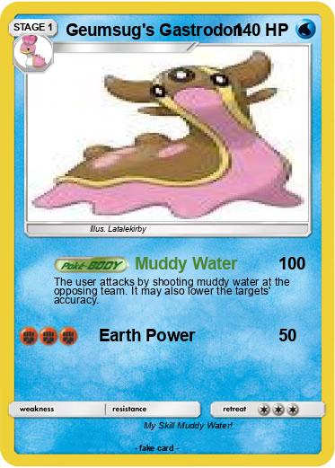 Pokemon Geumsug's Gastrodon