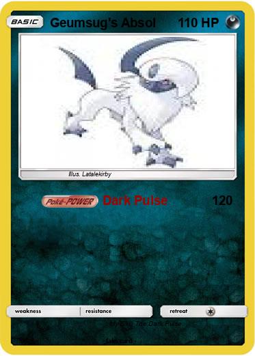 Pokemon Geumsug's Absol