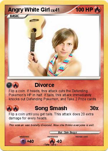 Pokemon Angry White Girl