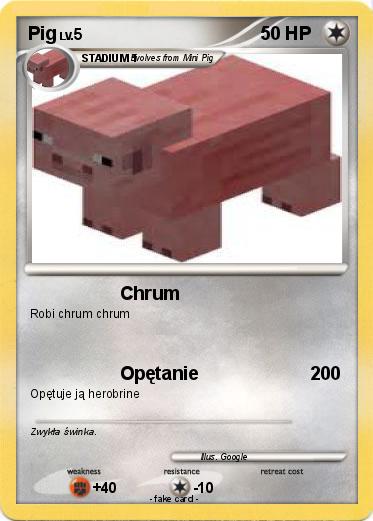 Pokemon Pig