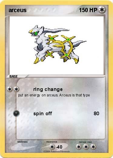 Pokemon arceus