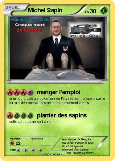 Pokemon Michel Sapin
