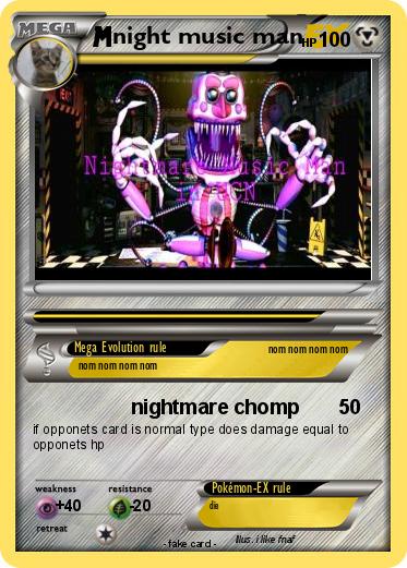 Pokemon night music man