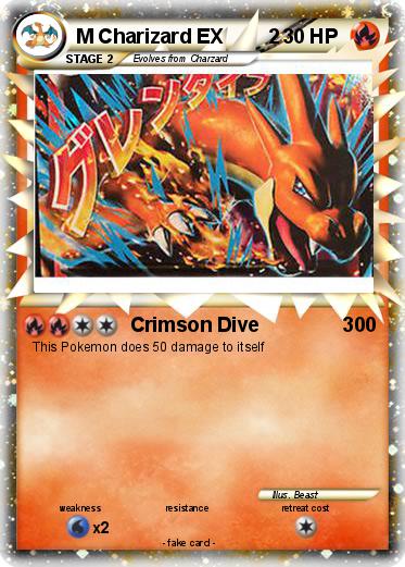 Pokemon M Charizard EX        2
