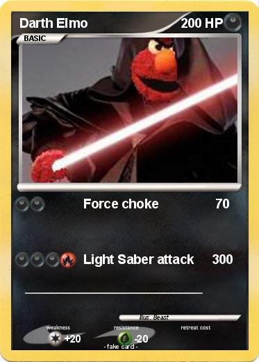 Pokemon Darth Elmo