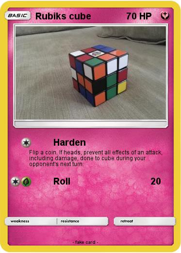 Pokemon Rubiks cube