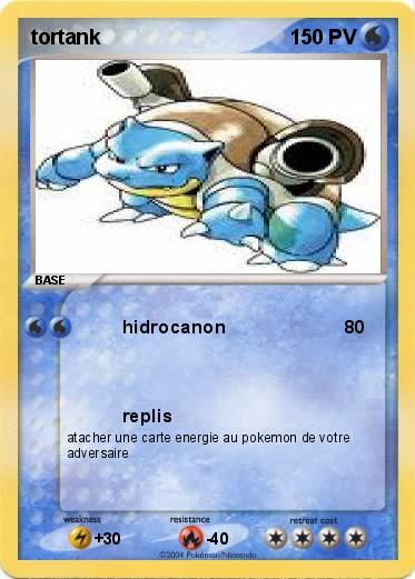 Pokemon tortank