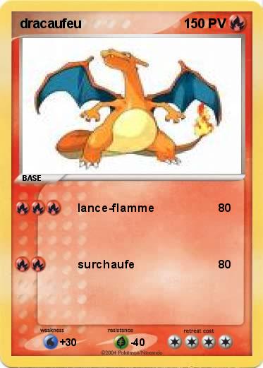 Pokemon dracaufeu
