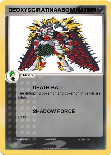 Pokemon DEOXYSGIRATINAABOMINATION