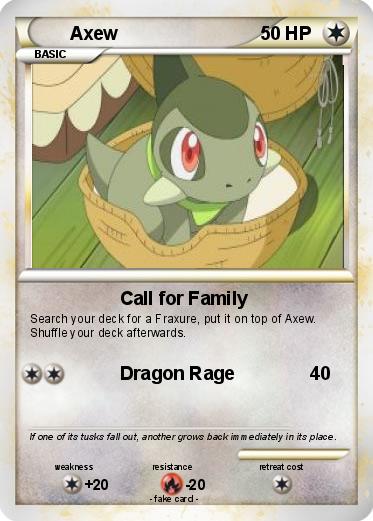 Pokemon Axew